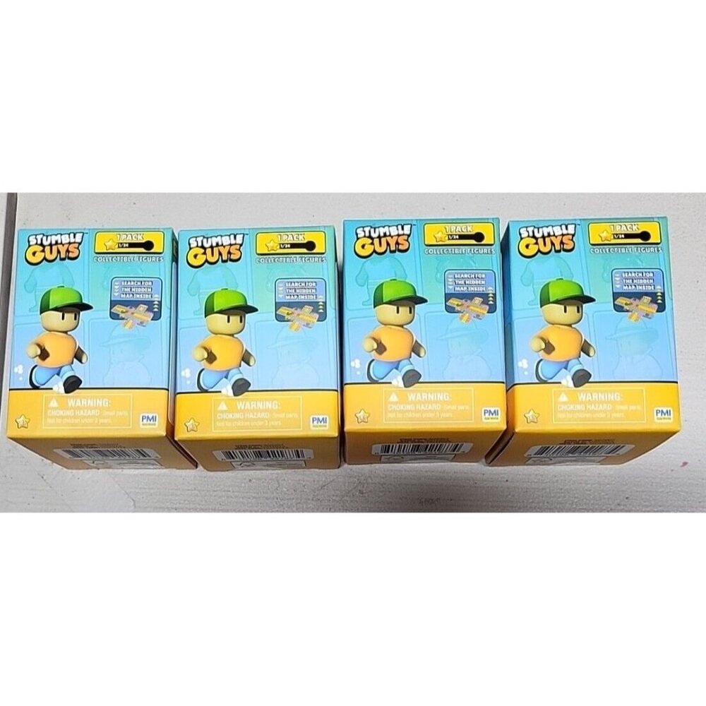 New Lot 4 STUMBLE GUYS‎ Knockout Game BLIND BOX Mini COLLECTIBLE FIGURES Mystery